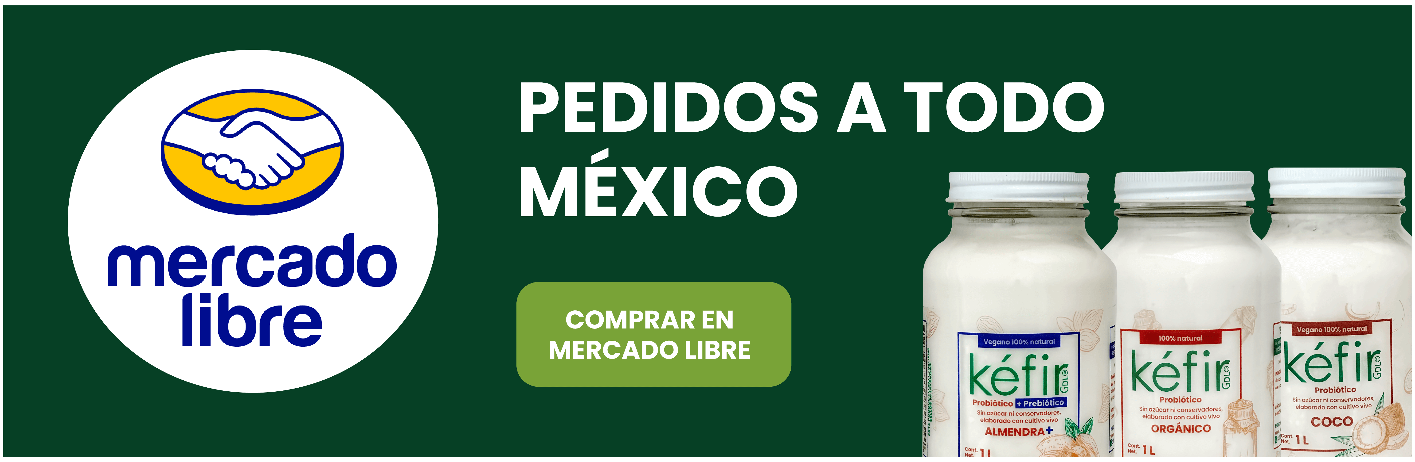 Pedidos a todo méxico por Mercado Libre