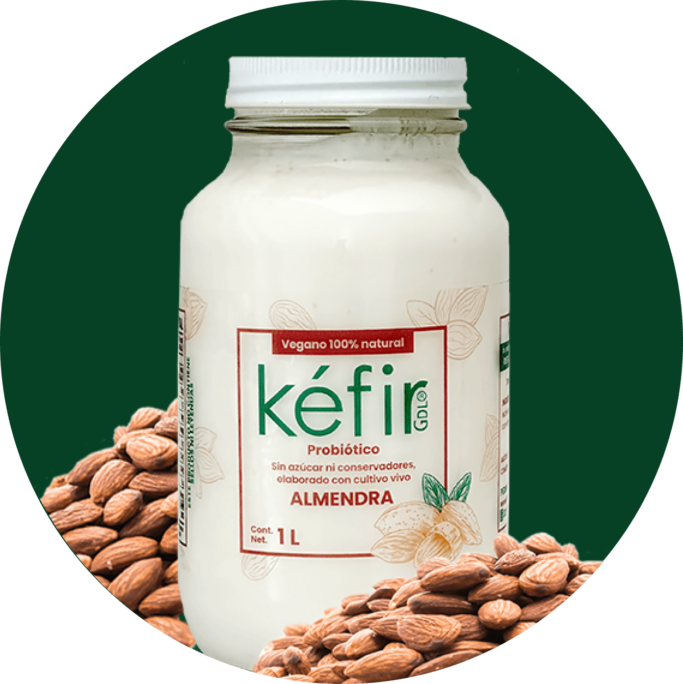 Kéfir Vegano Almendra